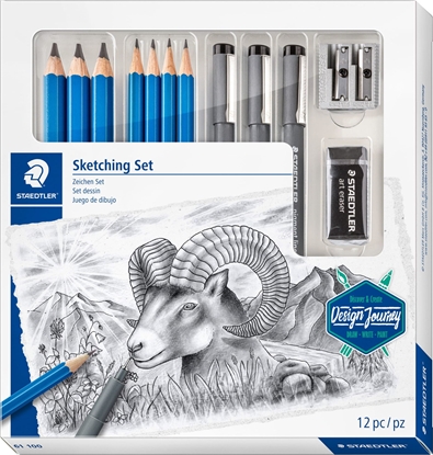 Изображение Staedtler STAEDTLER Gemischtes Zeichen Set