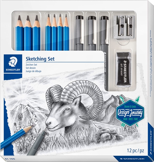 Изображение Staedtler STAEDTLER Gemischtes Zeichen Set