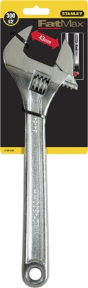 Изображение Stanley Klucz nastawny typu szwed 300mm stalowa rękojeść (0-84-540)