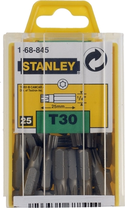 Изображение Stanley Kocówka Torx 1/4" T30x25mm 25szt. (68-845)