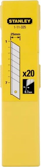 Picture of Stanley Ostrze amane 25mm 20szt. (1-11-325)