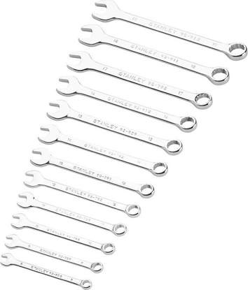 Picture of Atslēgu komplekts Stanley STMT82843-0; 8-19 mm; 12 gab.