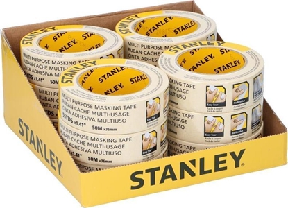 Изображение Stanley Stanley - Taśma maskująca 3.6 x 50 m