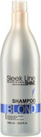 Picture of Stapiz Sleek Line Blond Shampoo Szampon z jedwabiem do wosów blond 1000ml