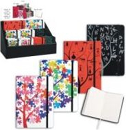 Picture of Starpak Notes A7 z gumkÄ Drzewa