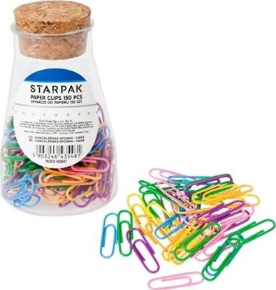 Attēls no Starpak Spinacze kolorowe 150el