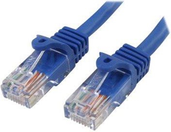 Picture of StarTech RJ-45 Cat5e mski-mski 0,5m niebieski (45PAT50CMBL)