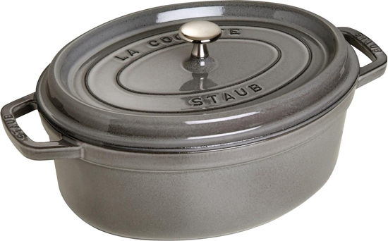Picture of STAUB Garnek STAUB eliwny owalny 4.2 ltr grafitowy uniwersalny