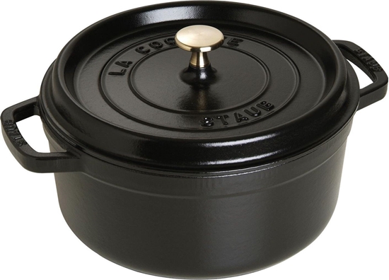 Picture of Staub La Cocotte 24cm rund, schwarz, Gusseisen