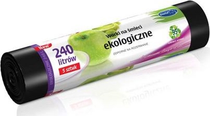 Attēls no Stella Pack Worki na mieci ekologiczne 240l 5 sztuk na rolce