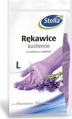 Picture of Stella Rkawice kuchenne STELLA, zapach lawendy, rozmiar L, lawendowy