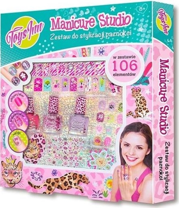 Attēls no Stnux Manicure Studio 3 lakiery Pantera w pudeku STN 5966