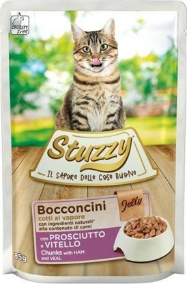 Изображение Stuzzy STUZZY KOT sasz.85g BOCCONCINI SZYNKA & CIELCINA el /24