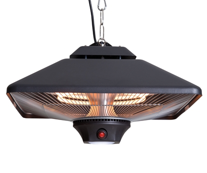 Picture of SUNRED Heater CE17SQ-B, Spica Bright Hanging  Infrared, 2000 W, Black, IP24