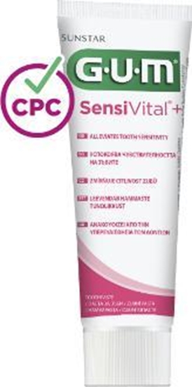 Picture of Sunstar GUM D.GUM PASTA SENSIVITAL+ 75ml 6070