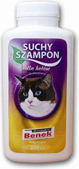 Изображение Super Benek Benek suchy szampon pielęgnacyjny dla kota 250ml