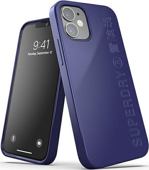 Picture of Superdry SuperDry Snap iPhone 12 mini Compostable granatowy/navy 42626