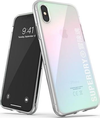 Picture of Superdry SuperDry Snap iPhone X/Xs Clear Case Gra dient 41584