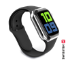Picture of Swissten Silicone band for apple watch 42-44 mm black