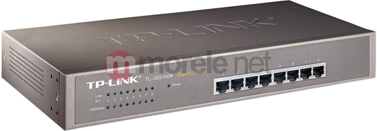 Изображение TP-Link TL-SG1008 network switch Unmanaged Gigabit Ethernet (10/100/1000) Black