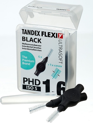 Attēls no Tandex Tandex ( 6 szt.) Flexi Ultra Soft Black 5,00 mm Medium