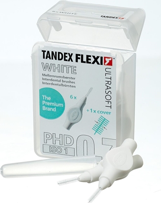 Attēls no Tandex Tandex ( 6 szt.) Flexi Ultra Soft White 2,5 mm Ultra Fine