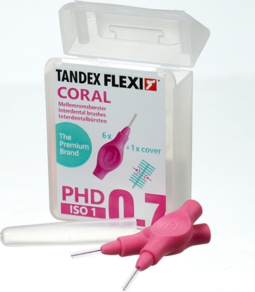 Picture of Tandex Tandex (6 szt.) szczoteczek Flexi Micro Fine Coral (różowy))