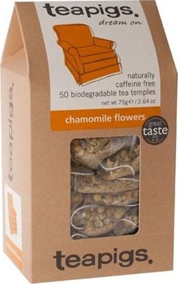Attēls no Teapigs Herbata Chamomile Flowers 50 piramidek