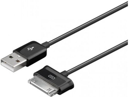 Attēls no Kabel USB Techly USB-A - Samsung 30-pin 1.2 m Czarny (305113)