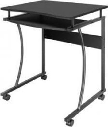 Picture of Biurko komputerowe mobilne Techly 600x480mm czarne 