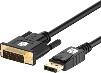 Изображение Kabel Techly DisplayPort - DVI-D 2m czarny (ICOC-DSP-C12-020P)