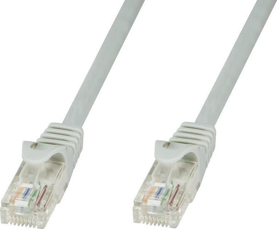 Изображение Techly TechlyPro Kabel sieciowy patch cord RJ45 Cat5e UTP CCA 0,5m szary