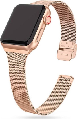 Attēls no Tech-Protect Bransoleta Tech-protect Thin Milanese Apple Watch 38/40/41mm Blush Gold