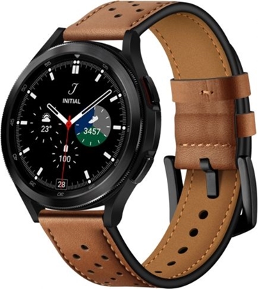 Picture of Tech-Protect Pasek do SAMSUNG GALAXY WATCH 4 40 / 42 / 44 / 46 MM BROWN