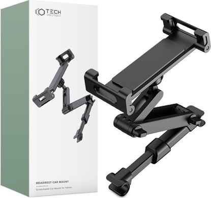 Attēls no Tech-Protect TECH-PROTECT STRETCHABLE HEADREST CAR MOUNT BLACK