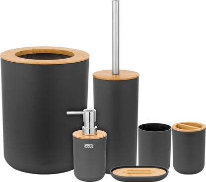 Picture of Teesa Zestaw akcesoriów azienkowych Teesa czarny