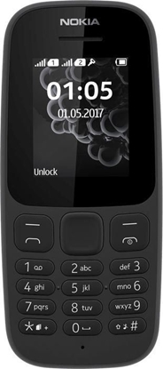 Attēls no Telefon komórkowy Nokia 105 (2019) Dual SIM Czarny