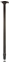 Изображение TELESKOPOWY UCHWYT SUFITOWY KAMERY BR-60X120-B