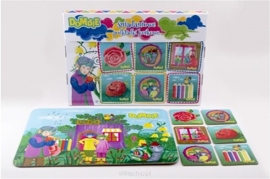 Изображение Telewizja Polska S.A. niadaniowe podkadki korkowe (258091)