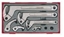 Attēls no Teng Tools Klucze hakowe 8szt. (102120102)