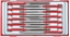 Attēls no Teng Tools Zestaw 12-elementowy pilników iglaków Teng Tools TTNF12 (128430105)