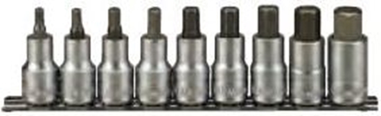 Изображение Teng Tools Zestaw kluczy nasadowych 1/2" 9szt. (19070101)