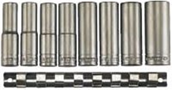 Изображение Teng Tools Zestaw nasadek 6-ktnych 1/2" 13-24mm 8szt. (101710101)