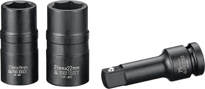 Изображение Teng Tools zestaw nasadek do kó samochodowych (186370102)