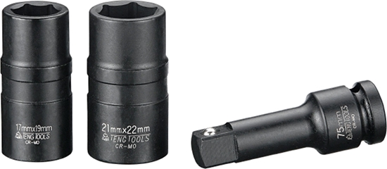 Изображение Teng Tools zestaw nasadek do kó samochodowych (186370102)