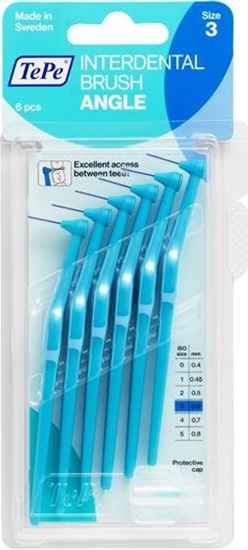 Изображение TePe TePe Angle 0,6 mm Szczoteczka do przestrzeni midzyzbowych 6szt