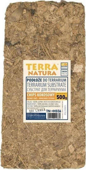 Изображение Terra Natura TN-44036 PODOE DO TERRARIUM BRYKIET BRYKIET CHIPS 500g