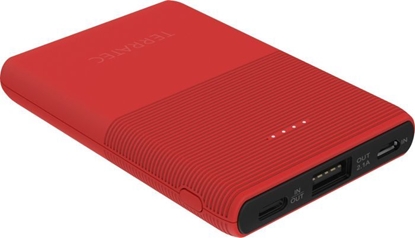 Picture of Terratec Powerbank P50 Pocket Poppy Red     5.000mAh