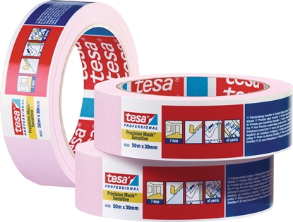 Picture of Tesa Apsaugin daymo juosta jautriem paviiam tesa Prcision Sensitive 50mx38mm