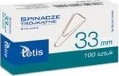 Picture of Tetis Spinacze biurowe 33mm 100szt GS180-C